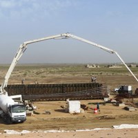 مشروع سکة حديد حجامة ساوة